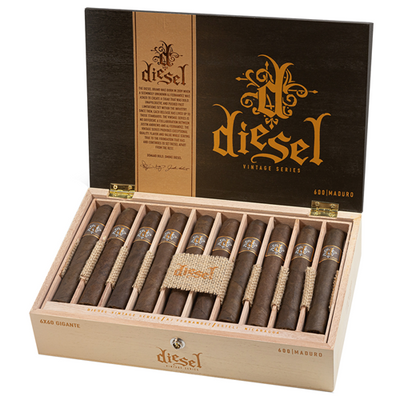 Diesel Vintage Series Cigars Maduro - Gigante - 6 X 60