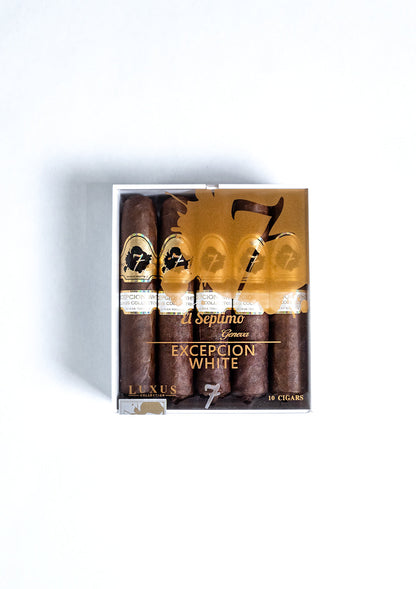El Septimo The Luxus Collection Excepcion White (5.0" x 60)
