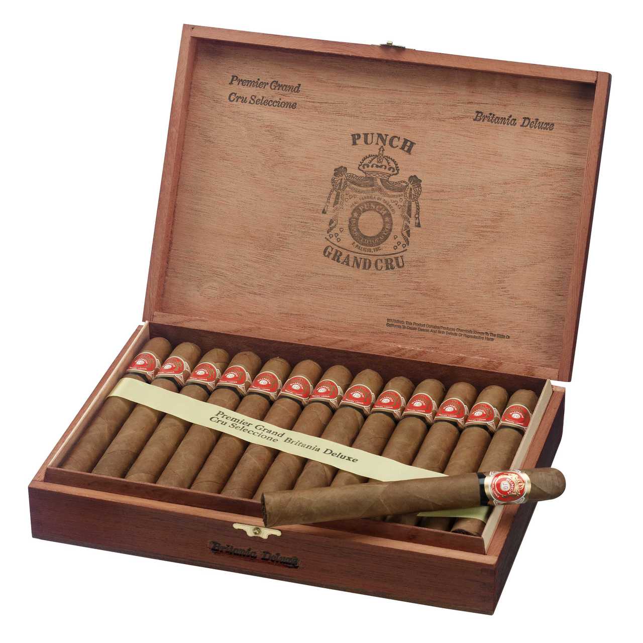 Punch Grand Cru Cigars - Britania Ems - 6 1/4 X 50