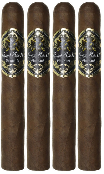 Gurkha Grand Age Ii Cigars - Habano - 6 X 54