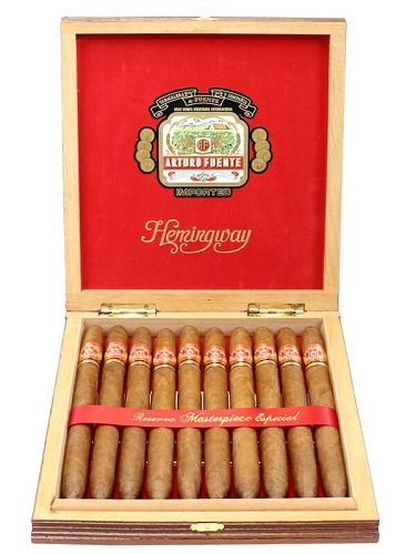 Arturo Fuente Hemingway Masterpiece Natural Cigars - Masterpiece - 9x52 - Natural
