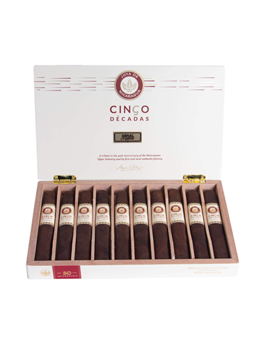 Joya De Nicaragua Cinco Decadas Cigars - Fundador - 6x54