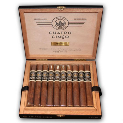 Joya De Nicaragua Cuatro Cinco Cigars - Toro - 6.25x50