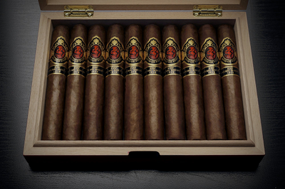 God of Fire Kkp Special Reserve Gran Toro - Macassar Ebony Travel Humidor