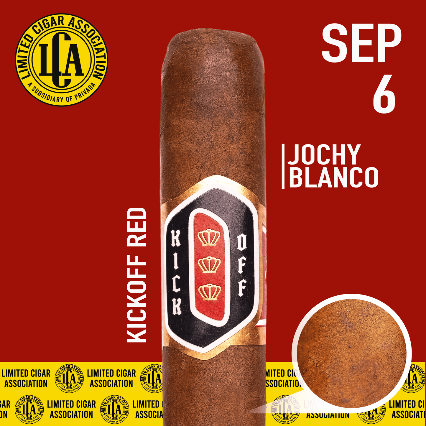 Lca Kick Off Blue/red by Jochy Blanco - Kick Off Red - 6 X 54