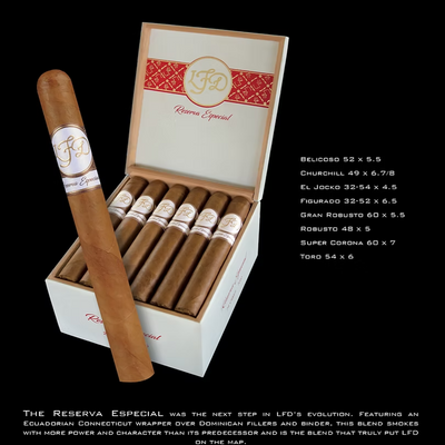 La Flor Dominicana Reserva Especial - Belicoso - 52 X 5 1/2