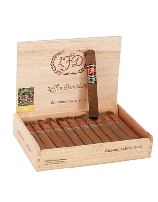 La Flor Dominicana Cameroon Cabinet Number 3 (Petit Corona) (4.75" x 40)