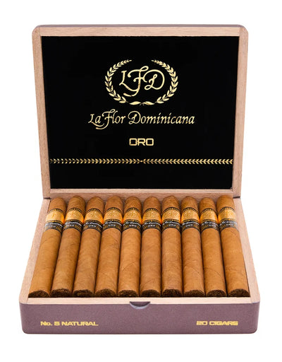 La Flor Dominicana Oro No 5 (Churchill) (6.0