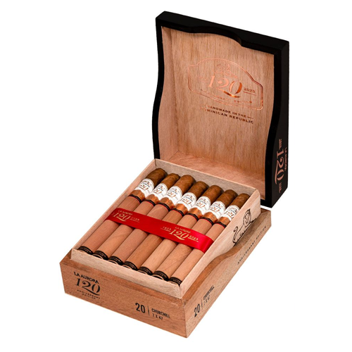 La Aurora 120 Anniversary Cigars - Churchill - 7 X 47
