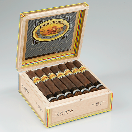 La Aurora Preferido 1903 Edition Robusto Cigars - Broadleaf Robusto - 5 X 50