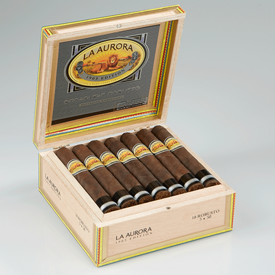 La Aurora Preferido 1903 Edition Robusto Cigars - Broadleaf Robusto - 5 X 50