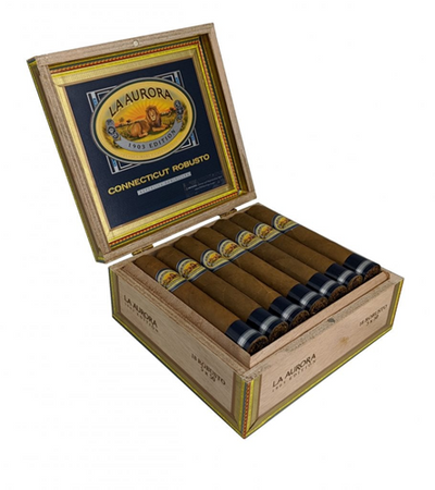 La Aurora Preferido 1903 Edition Robusto Cigars - Connecticut Robusto - 5 X 50