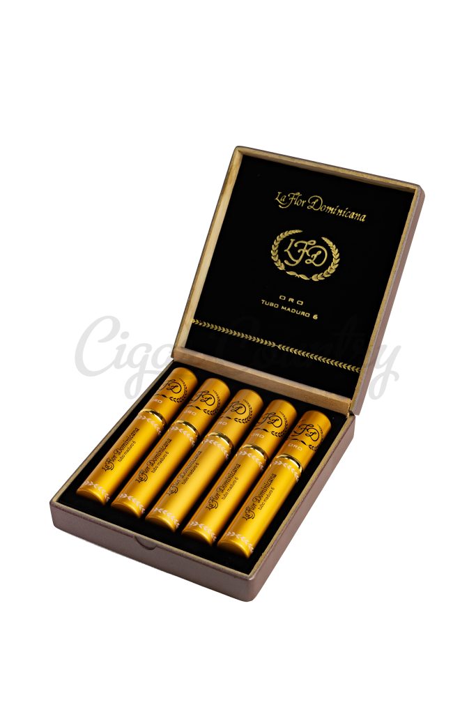 La Flor Dominicana (LFD) Oro Tubo Maduro No. 6