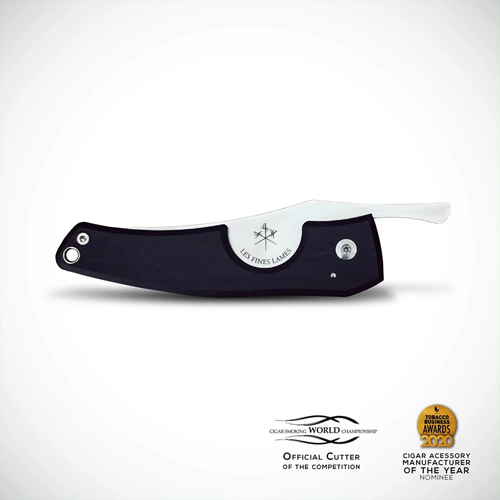 LES FINES LAMES LE PETIT CIGAR KNIFE - Ebony