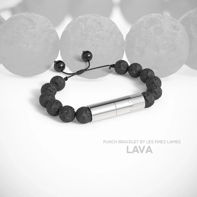LES FINES LAMES PUNCH BRACELET - Lava