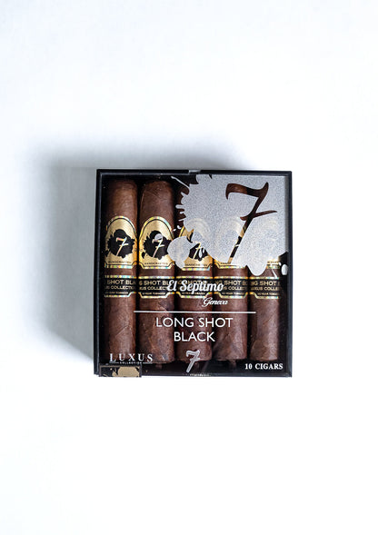 El Septimo The Luxus Collection Long Shot Black (5.0" x 68)