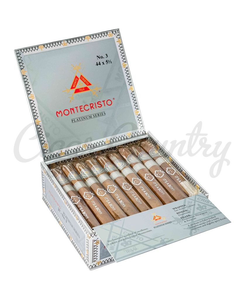 Montecristo Platinum Series No 3 It's a Boy!