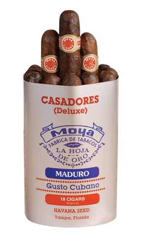 MOYA CIGARS - Casadores Maduro - 5 1/2 x 48, Bundle/18
