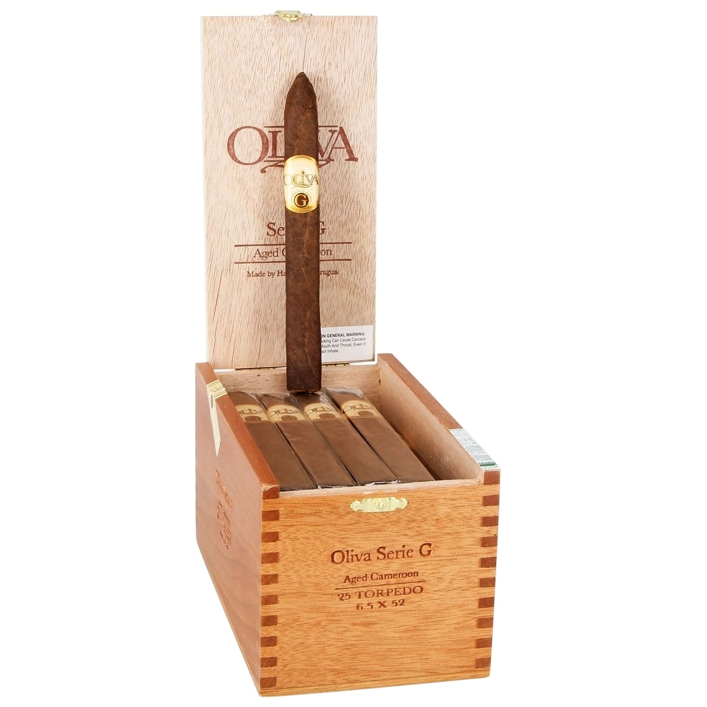 Oliva Serie G Cigars - Torpedo-6.5x52