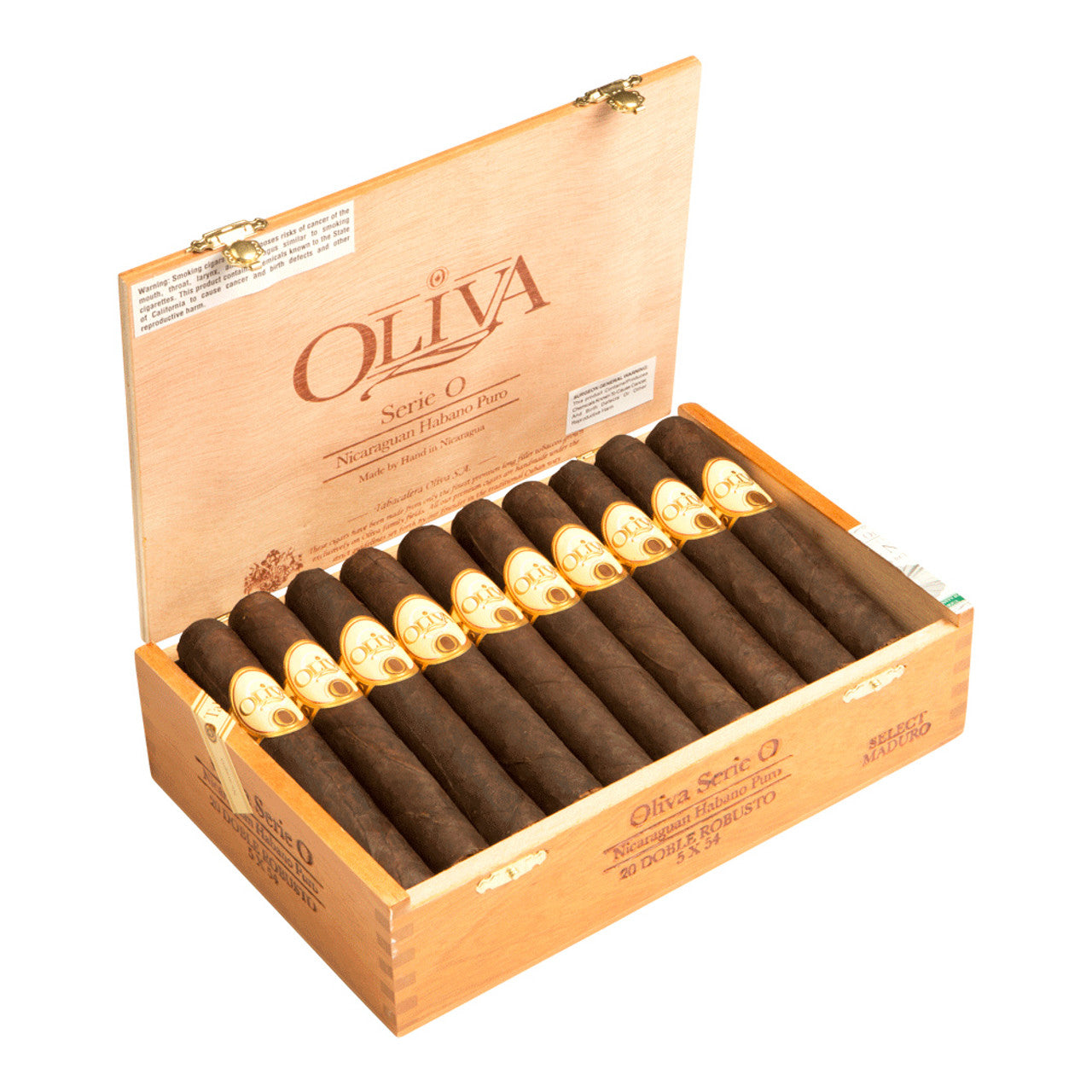 Oliva Serie O Maduro Cigars - Double Robusto-5x54