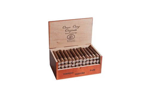 Omar Ortez Maduro Cigars - Torpedo - 52 X 6 1/8