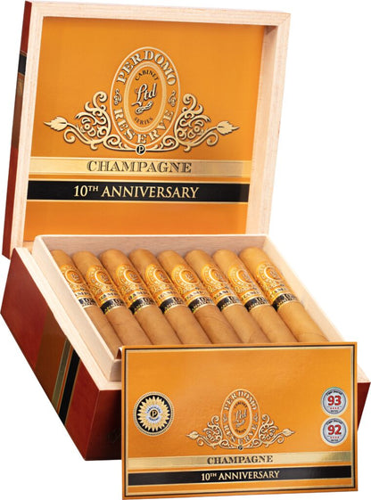 Perdomo Reserve 10th Anniversary Champagne Connecticut Churchill