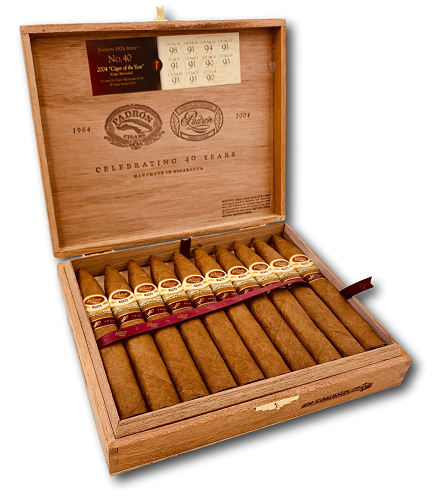 Padron 1926 Series Cigars - 40th Anniversary - 6.5x54 - Natural