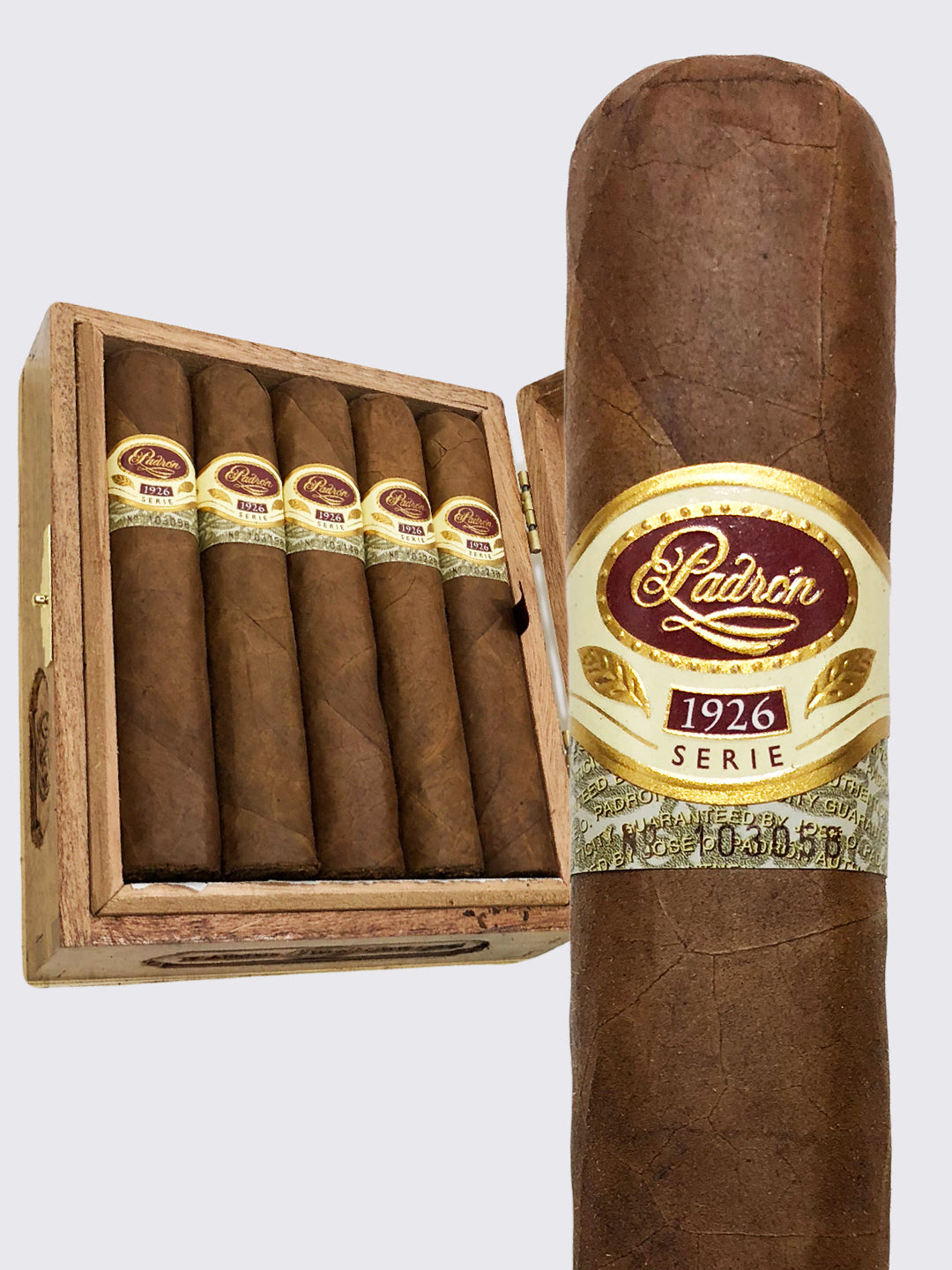 Padron 1926 Series Cigars - No. 9 -5.25x56 - Natural