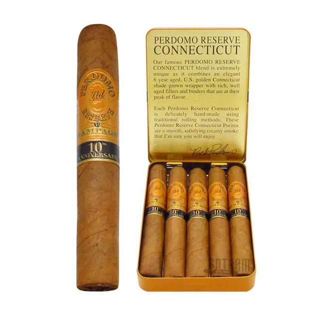 Perdomo 10th Anniversary Champagne Natural (4.0" x 38)