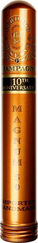 Perdomo Reserve 10th Anniversary Champagne Connecticut Magnum 50 Tubo