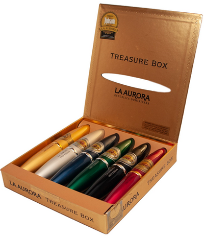La Aurora Preferido Doble Figurado Tubo Cigars - Treasure Tubo - 5 X 54