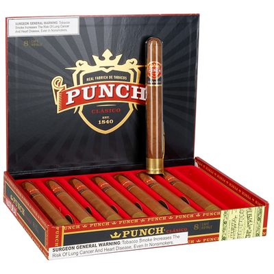 Punch Cigars - Café Royales Nat (Crystal Tube - 5 5/8 X 44