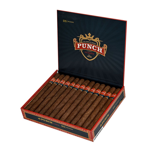 Punch Cigars - Presidents Ems - 8 1/2 X 52