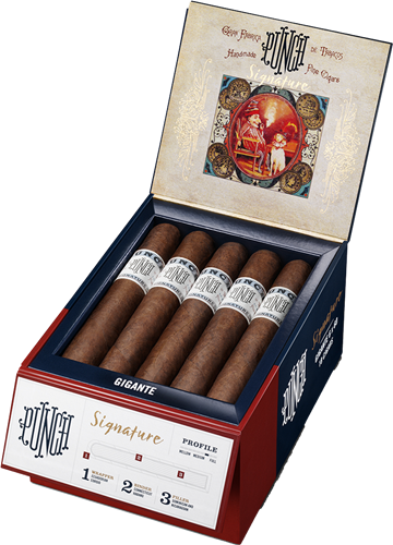 Punch Signature Cigars - Gigante - 6 X 60