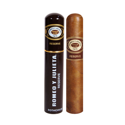 Romeo Y Julieta Reserve Cigars - Rothchilde Tubo - 54x5