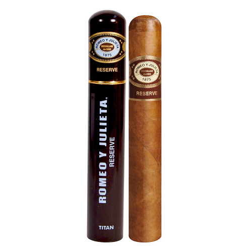 Romeo Y Julieta Reserve Cigars - Titan Tubo - 54x6