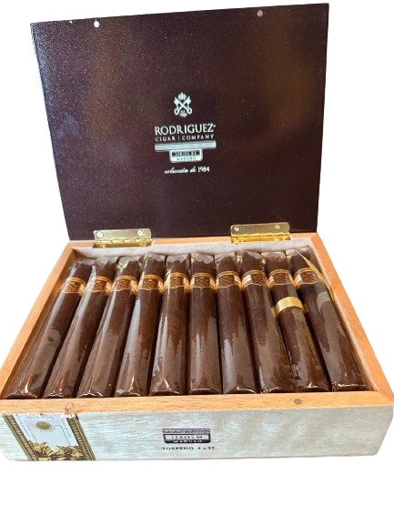 Rodriguez Serie 84 Maduro Cigars - Torpedo-6x52