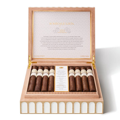 Romeo Y Julieta 150th Anniversary Balconet - Toro - 6 X 54