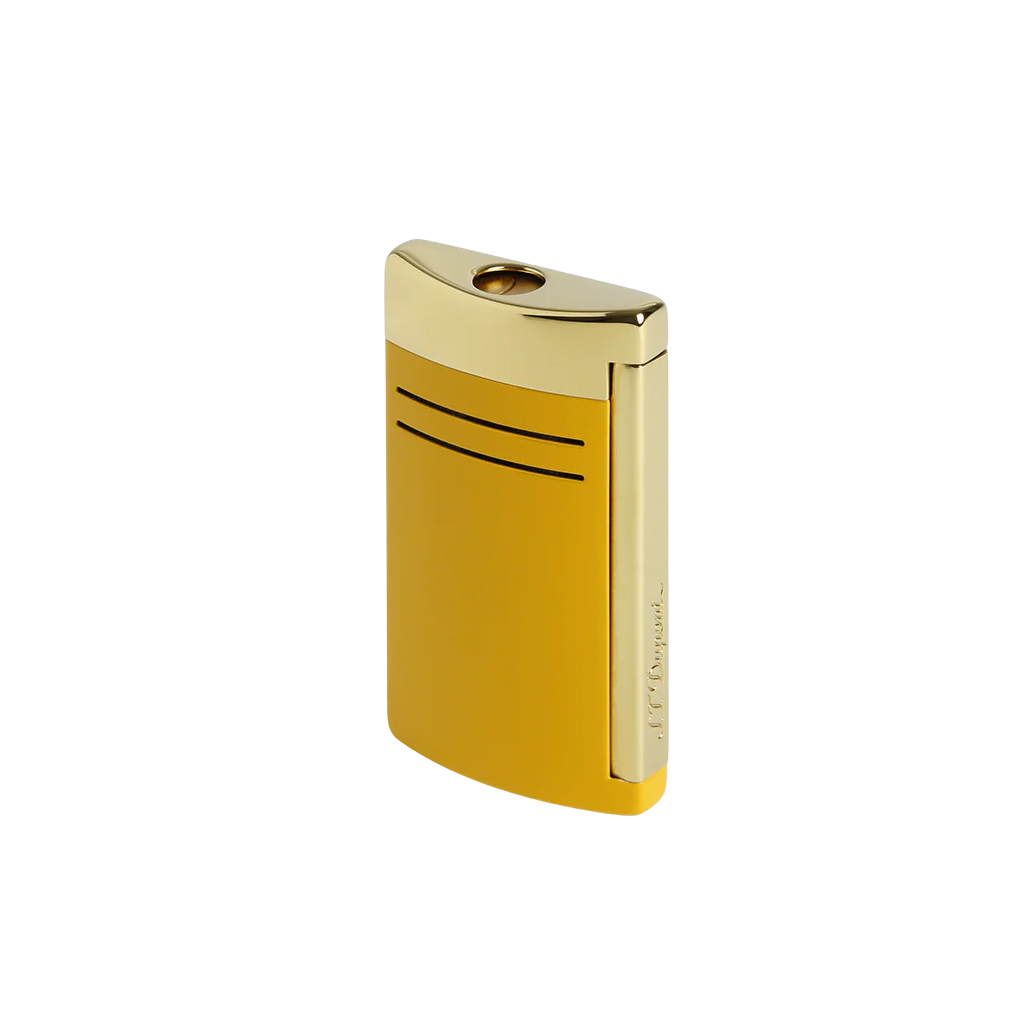 S.T. DUPONT MAXIJET LIGHTERS - Honey and Gold