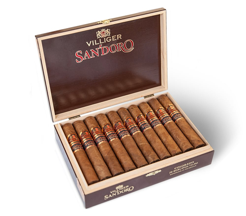 Villiger San’doro Colorado Cigars - Robusto - 5x50