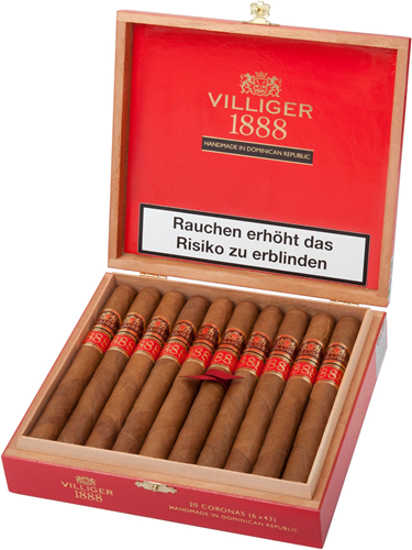 Villiger 1888 Dominican Republic Cigars - Corona - 6x43