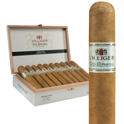 Villiger Do Brasil Cigars - Claro Robusto - 5x50