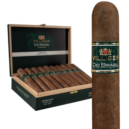 Villiger Do Brasil Cigars - Maduro Robusto - 5x50