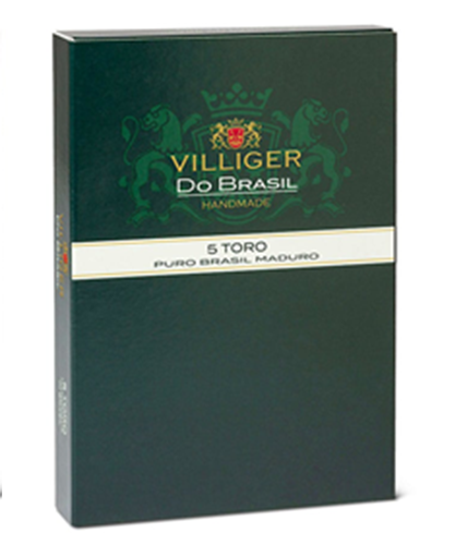 Villiger Do Brasil Cigars - Maduro Toro - 6x50