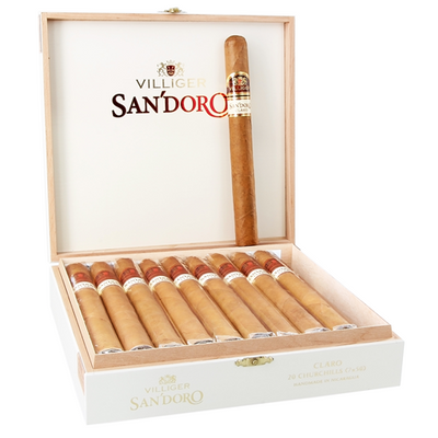 Villiger San'doro Claro Cigars - Churchill - 7x50