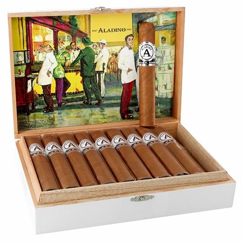 Aladino Connecticut Cigars - Robusto-5x50