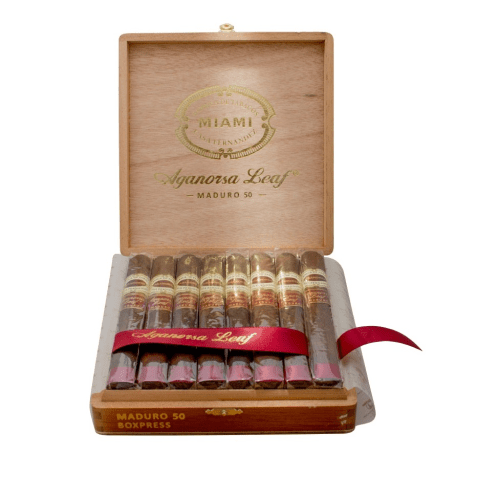 Aganorsa Leaf La Validacion Maduro Cigars - Gran Robusto - 5x54 - cigar13