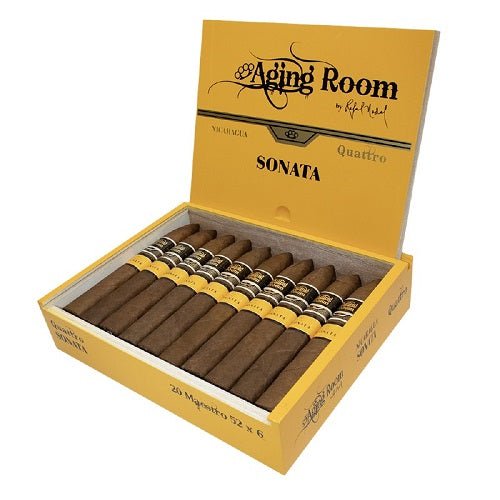 Aging Room Quattro Nicaragua Sonata Cigars - Maestro - Belicoso - 6x52 - Nicaraguan - cigar13