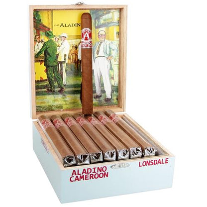 Aladino Cameroon Cigars - Lonsdale - 43x6 - cigar13