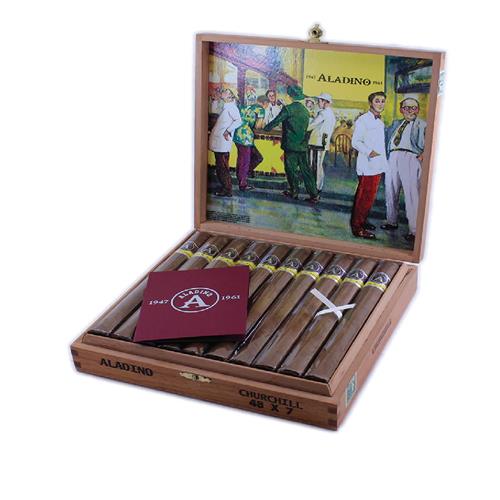 Aladino Corojo Cigars - Churchill - 48x7 - cigar13